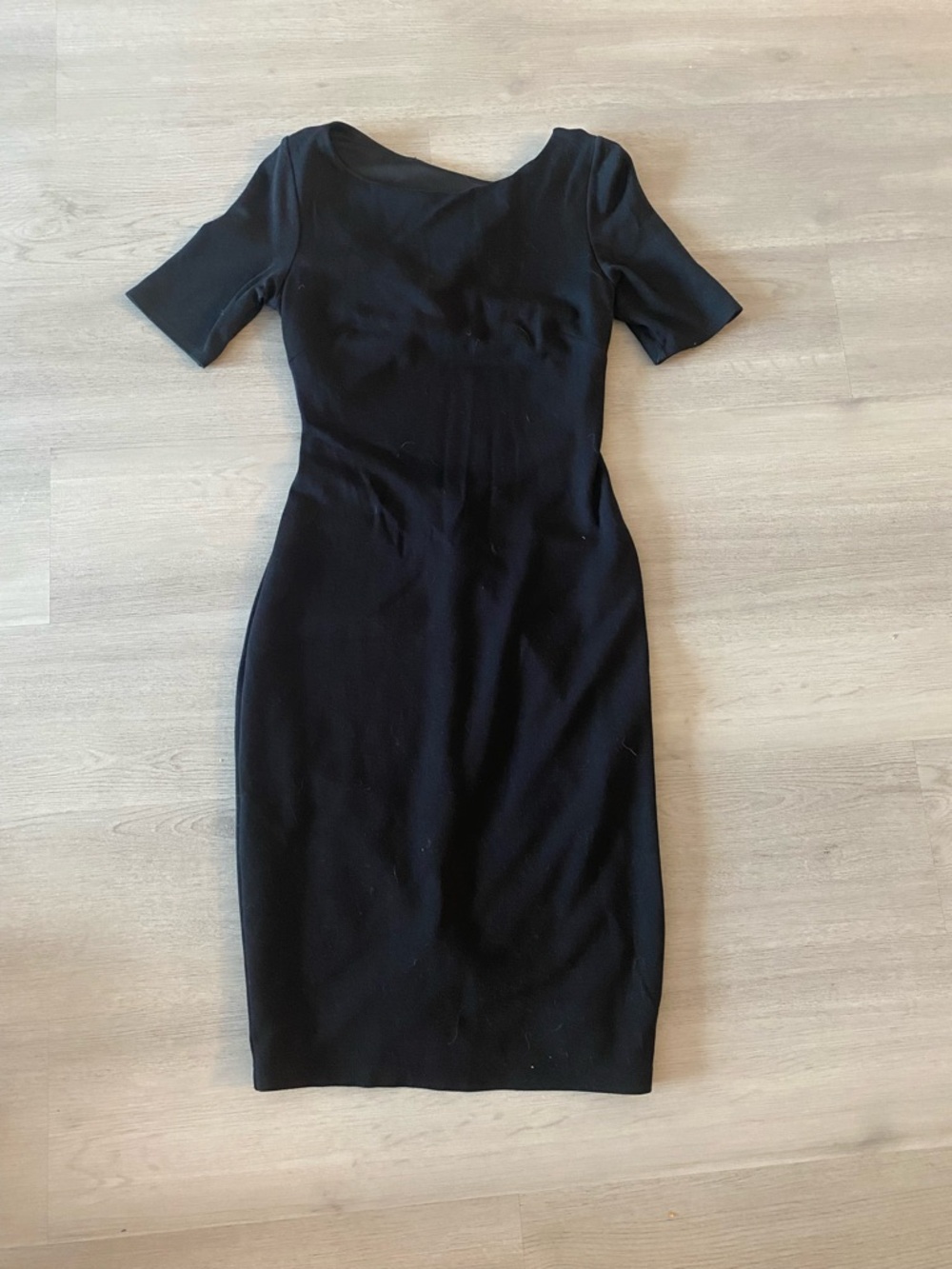 Bailey 44 Black Midi Sheath Dress